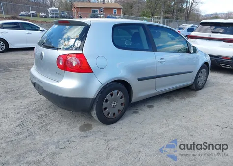 2008 Volkswagen Rabbit S from USA, damaged, VIN WVWBA71K48W235007